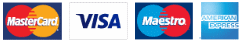Credit and debit cards accepted via WorldPay