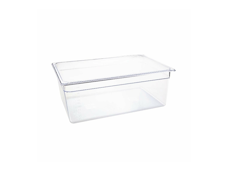 Vogue Polycarbonate 1/1 Gastro 200mm